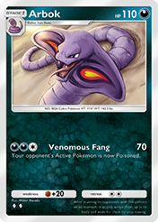 Arbok Shining Revelry Card List