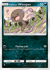 Paldean Wooper Deluxe Pack EX Card List