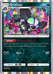 Grafaiai Shining Revelry Pokemon Pocket Card