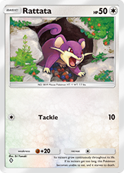 Rattata Shining Revelry Card List