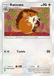 Raticate Shining Revelry Card List