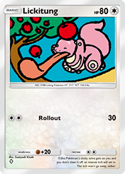 Lickitung Shining Revelry Card List