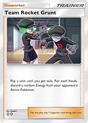 Team Rocket Grunt Shining Revelry Card List