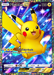 Pikachu EX Shining Revelry Card List