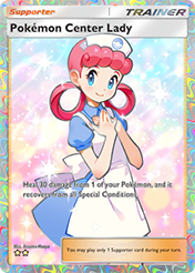 Pokémon Center Lady Shining Revelry Card List