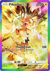 Pikachu EX Shining Revelry Card List
