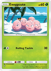 Exeggcute Celestial Guardians Card List