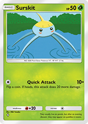 Surskit Celestial Guardians Card List