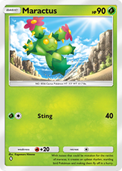 Maractus Celestial Guardians Card List