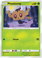 Phantump Celestial Guardians Card List