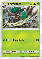 Trevenant Celestial Guardians Card List
