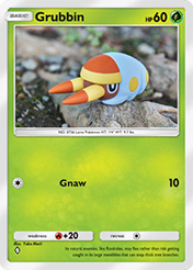 Grubbin Celestial Guardians Card List