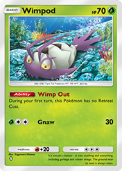 Wimpod Celestial Guardians Card List