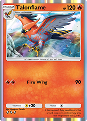 Talonflame Celestial Guardians Card List