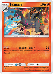 Salazzle Celestial Guardians Card List