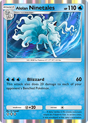 Alolan Ninetales Celestial Guardians Card List