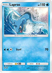 Lapras Celestial Guardians Card List