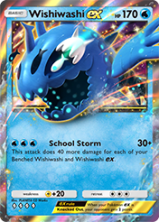 Wishiwashi EX Deluxe Pack EX Card List