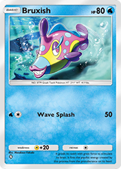 Bruxish Celestial Guardians Pokemon Pocket Card
