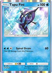 Tapu Fini Celestial Guardians Card List