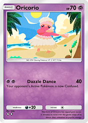 Oricorio Celestial Guardians Card List