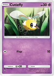 Cutiefly Celestial Guardians Card List