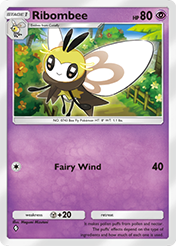 Ribombee Celestial Guardians Card List