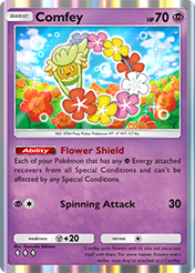 Comfey Celestial Guardians Card List