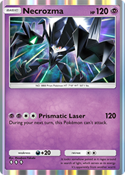 Necrozma Celestial Guardians Card List