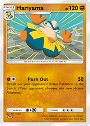 Hariyama Celestial Guardians Card List