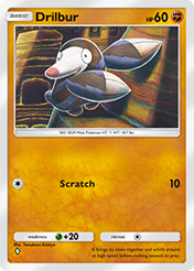 Drilbur Celestial Guardians Pokemon Pocket Card