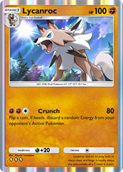 Lycanroc Celestial Guardians Card List