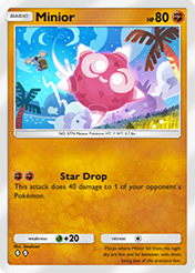 Minior Celestial Guardians Card List
