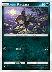 Alolan Rattata Celestial Guardians Card List