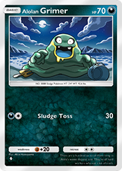 Alolan Grimer Deluxe Pack EX Card List