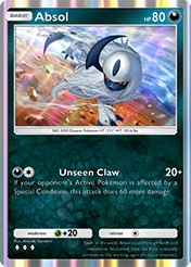 Absol Celestial Guardians Card List