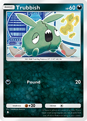 Trubbish Celestial Guardians Card List