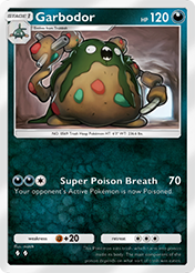 Garbodor Celestial Guardians Card List