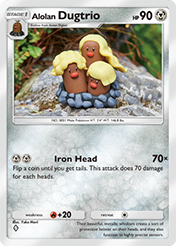 Alolan Dugtrio Celestial Guardians Card List