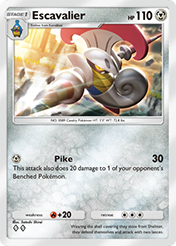 Escavalier Celestial Guardians Card List