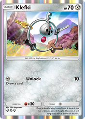 Klefki Celestial Guardians Pokemon Pocket Card