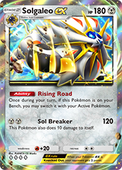Solgaleo EX Deluxe Pack EX Card List