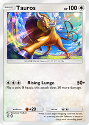 Tauros Celestial Guardians Card List