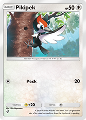 Pikipek Celestial Guardians Card List