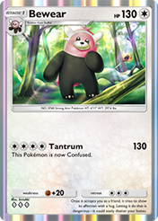Bewear Celestial Guardians Card List
