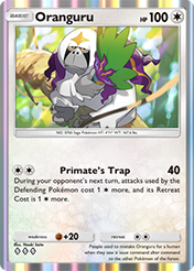 Oranguru Celestial Guardians Card List