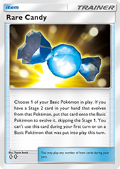 Rare Candy Deluxe Pack EX Card List