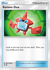 Rotom Dex	 Celestial Guardians Card List