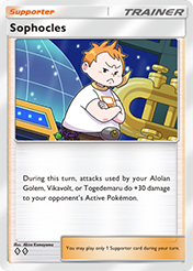 Sophocles	 Celestial Guardians Pokemon Pocket Card