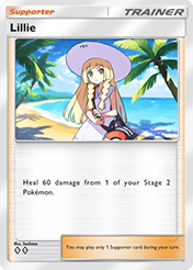 Lillie Deluxe Pack EX Card List